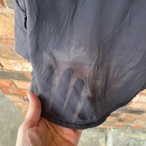 Brochu Walker Silk Alva notched popover Long Sleeve Blouse - Picture 7 of 9